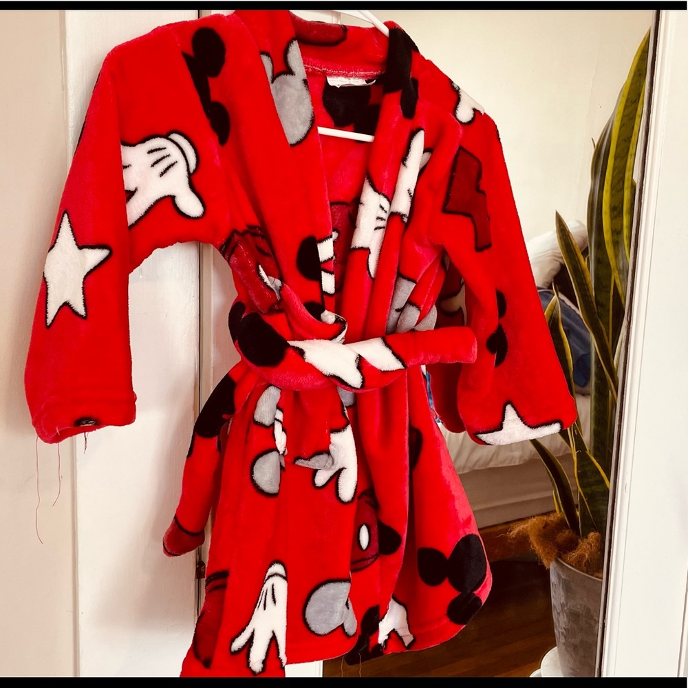 Disney Store Mickey Mouse Bath Robe